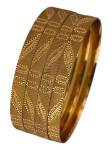 Gold Plated Bangles
